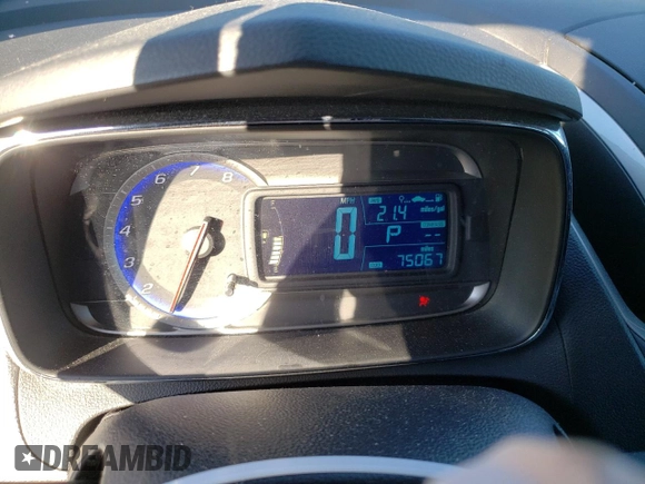 2016 Chevrolet Trax LS with VIN KL7CJNSB4GB655151, listed as a Copart auction lot 48184035 with 75,067 mi miles and Salvage Title. Bid and sale history available at carsss.com. Image 9.