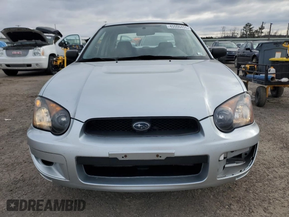 2005 Subaru Impreza Sedan (Natl) RS with VIN JF1GD67565H515459, listed as a Copart auction lot 45500455 with 93,483 mi miles and Salvage Title. Bid and sale history available at carsss.com. Image 5.