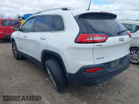 2016 Jeep Cherokee Latitude with VIN 1C4PJMCB0GW236445, listed as a IAAI auction lot 41940114 with 159,168 mi miles and . Bid and sale history available at DreamBid. Image 3.