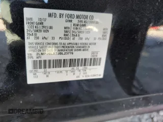 2018 Lincoln MKX Reserve with VIN 2LMPJ6LR7JBL23776, listed as a Copart auction lot 41774695 with 80,714 mi miles and Salvage Title. Bid and sale history available at carsss.com. Image 14.