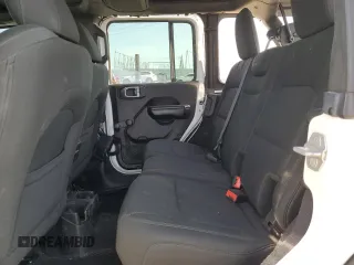 2018 Jeep Wrangler Unlimited Sport z VIN 1C4HJXDG0JW151905, wystawiony jako Copart lot #61935995 z przebiegiem 43 750 mil mil oraz Szkoda całkowita • Salvage title. Historia ofert i sprzedaży dostępna na DreamBid. Obrazek 11.