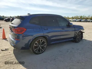 2020 BMW X3 M Competition with VIN 5YMTS0C06L9B67220, listed as a Copart auction lot 82880984 with 39,770 mi miles and Salvage Title. Bid and sale history available at carsss.com. Image 3.