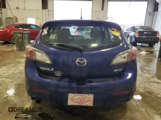 2013 Mazda 3 i Touring with VIN JM1BL1LP5D1770418, listed as a Copart auction lot 47085325 with 107,903 mi miles and Non Repairable. Bid and sale history available at carsss.com. Image 6.