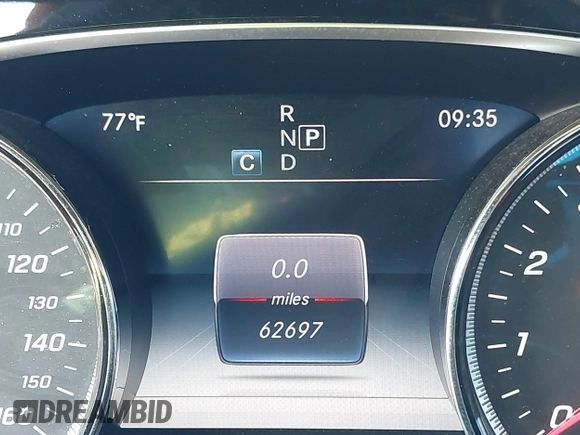2018 Mercedes-Benz E-Class E 400 with VIN WDD1J6GB6JF020527, listed as a IAAI auction lot 37938951 with 62,697 mi miles. Bid and sale history available at carsss.com. Image 7.