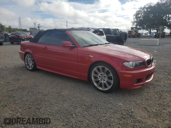 2006 BMW 3 Series 330Ci with VIN WBABW53496PL54731, listed as a Copart auction lot 70453944 with 195,261 mi miles and Salvage Title. Bid and sale history available at carsss.com. Image 4.