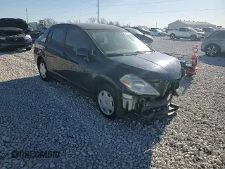 2009 Nissan Versa 1.8 S with VIN 3N1BC11EX9L392360, listed as a Copart auction lot 86980964 with 0 mi miles and Salvage Title. Bid and sale history available at carsss.com. Image 11.