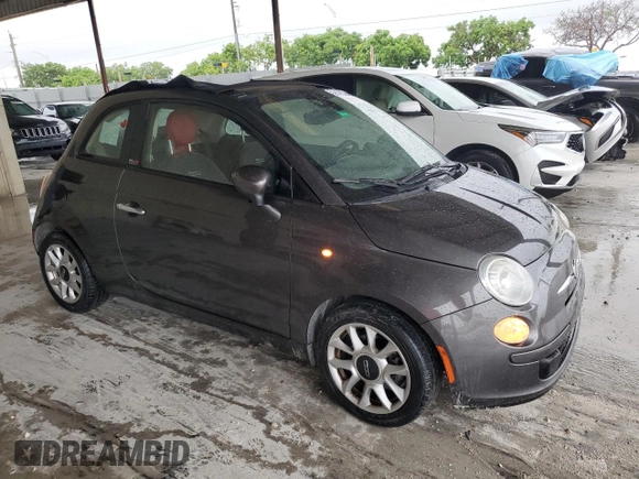 2017 FIAT 500 Pop z VIN 3C3CFFLR5HT530279, wystawiony jako Copart lot #59485155 z przebiegiem 121 630 mil mil oraz Szkoda całkowita • Salvage title. Historia ofert i sprzedaży dostępna na DreamBid. Obrazek 4.