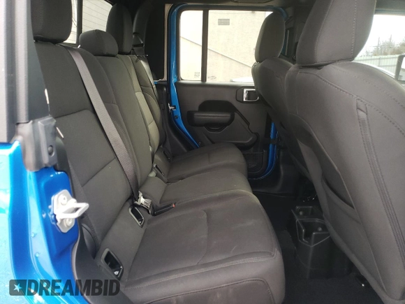 2023 Jeep Gladiator Freedom с VIN 1C6HJTAG3PL579160, выставлен на аукционе Copart как лот 46909635 с пробегом 10 081 миль миль и Списание • Salvage title. История ставок и продаж доступна на DreamBid. Изображение 10.