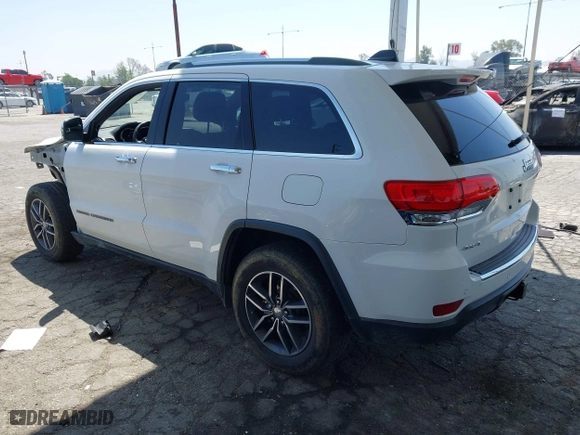 2018 Jeep Grand Cherokee Limited with VIN 1C4RJFBG3JC476986, listed as a IAAI auction lot 42076827 with 99,373 mi miles. Bid and sale history available at carsss.com. Image 3.