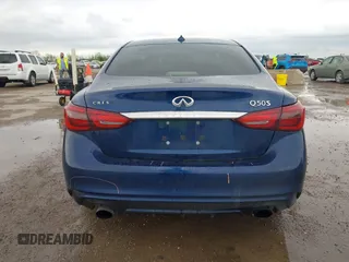 2018 Infiniti Q50 3.0t LUXE with VIN JN1EV7AP6JM360589, listed as a IAAI auction lot 41903402 with 69,371 mi miles. Bid and sale history available at carsss.com. Image 17.