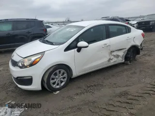 2016 Kia Rio LX with VIN KNADM4A35G6541748, listed as a Copart auction lot 46633465 with 103,324 mi miles and Non Repairable. Bid and sale history available at carsss.com. Image 1.