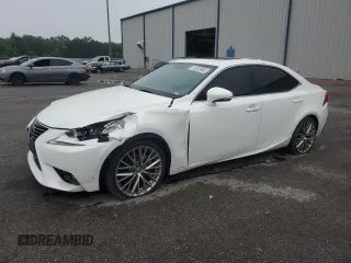 2014 Lexus IS 250 with VIN JTHBF1D25E5001632, listed as a Copart auction lot 64965965 with 155,834 mi miles and Salvage title. Bid and sale history available at DreamBid. Image 1.