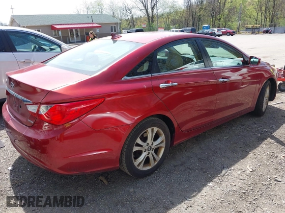 2011 Hyundai Sonata Limited with VIN 5NPEC4ACXBH280951, listed as a IAAI auction lot 42097657 with 164,993 mi miles and . Bid and sale history available at DreamBid. Image 4.