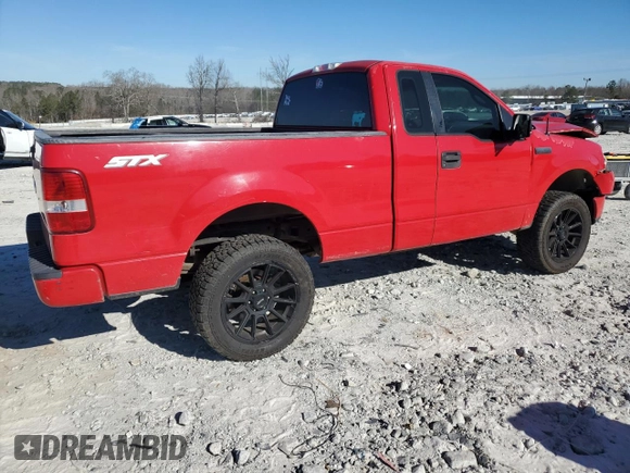 2005 Ford F-150 XL with VIN 1FTRF12215NB60036, listed as a Copart auction lot 47165815 with 230,981 mi miles and Salvage Title. Bid and sale history available at carsss.com. Image 3.