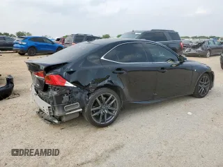 2020 Lexus IS 300 F Sport with VIN JTHGA1D23L5103657, listed as a Copart auction lot 57443255 with 95,782 mi miles and Salvage title. Bid and sale history available at DreamBid. Image 3.