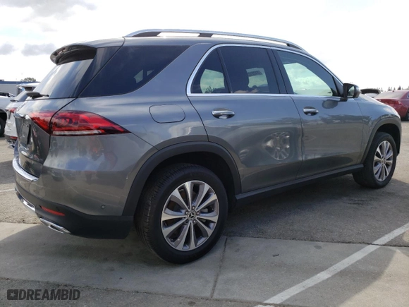 2022 Mercedes-Benz GLE with VIN 4JGFB4JB9NA669912, listed as a Copart auction lot 51251225 with NaN miles and Salvage Title. Bid and sale history available at carsss.com. Image 3.