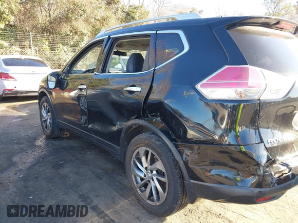 2014 Nissan Rogue SL with VIN 5N1AT2MV9EC803226, listed as a IAAI auction lot 41492057 with 167,584 mi miles. Bid and sale history available at carsss.com. Image 6.