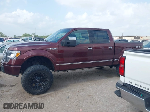 2009 Ford F-150 XL with VIN 1FTPW14V29FA03792, listed as a IAAI auction lot 41938651 with 158,621 mi miles. Bid and sale history available at carsss.com. Image 14.