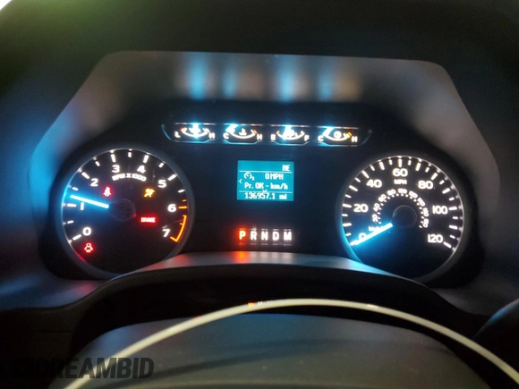 2019 Ford F-150 XL with VIN 1FTEW1E51KFA66376, listed as a Copart auction lot 52975895 with 136,957 mi miles and Salvage Title. Bid and sale history available at carsss.com. Image 9.
