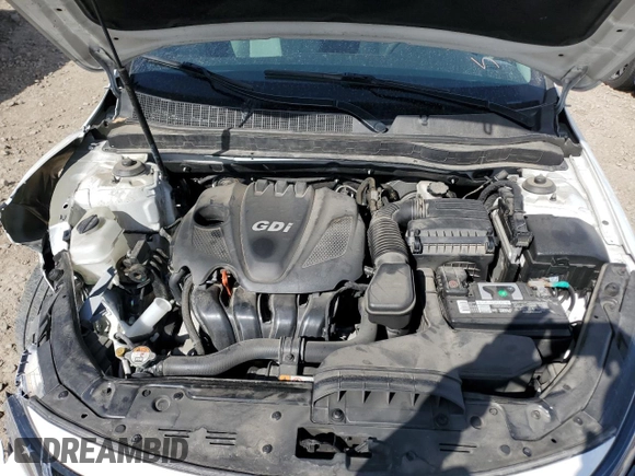 2015 Kia Optima LX with VIN 5XXGM4A74FG354536, listed as a Copart auction lot 52015025 with 26,191 mi miles and Salvage Title. Bid and sale history available at carsss.com. Image 13.