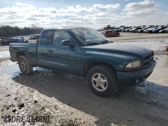 1997 Dodge Dakota with VIN 1B7GL23X8VS156809, listed as a Copart auction lot 43362585 with 146,015 mi miles and Salvage Title. Bid and sale history available at carsss.com. Image 4.