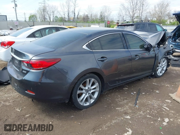 2016 Mazda 6 i Touring with VIN JM1GJ1V51G1433644, listed as a IAAI auction lot 42066262 with 95,546 mi miles and . Bid and sale history available at carsss.com. Image 4.
