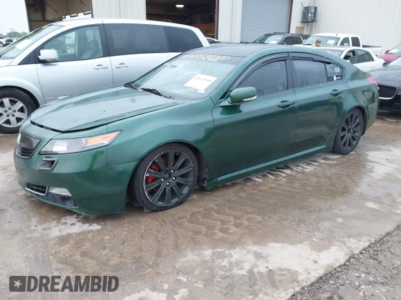 2012 Acura TL Tech Auto with VIN 19UUA9F56CA006245, listed as a IAAI auction lot 42111518 with 198,156 mi miles. Bid and sale history available at carsss.com. Image 2.