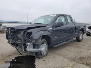 2015 Ford F-150 XLT with VIN 1FTEX1EP6FFC49275, listed as a Copart auction lot 52718955 with 135,666 mi miles and Salvage Title. Bid and sale history available at carsss.com. Image 1.