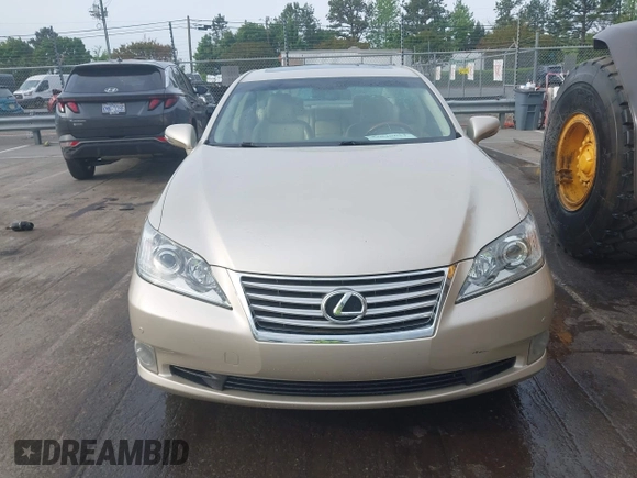 2011 Lexus ES with VIN JTHBK1EG3B2464159, listed as a IAAI auction lot 42040651 with 162,261 mi miles. Bid and sale history available at carsss.com. Image 12.