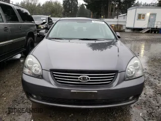 2007 Kia Optima EX with VIN KNAGE124375134243, listed as a Copart auction lot 86664454 with 136,700 mi miles and Salvage Title. Bid and sale history available at carsss.com. Image 5.