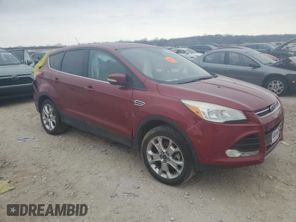 2013 Ford Escape SEL with VIN 1FMCU9H94DUC54605, listed as a Copart auction lot 86188884 with 93,494 mi miles and Salvage Title. Bid and sale history available at carsss.com. Image 4.