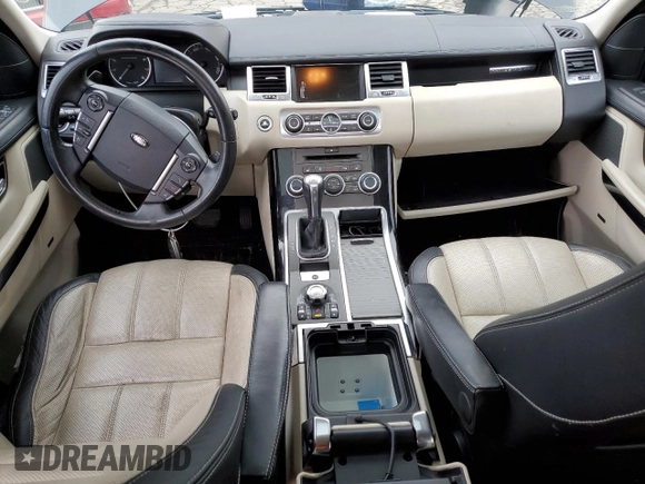 2011 Land Rover Range Rover Sport SC z VIN SALSP2E4XBA708628, wystawiony jako Copart lot #48435575 z przebiegiem Nie podano mil oraz Szkoda całkowita • Salvage title. Historia ofert i sprzedaży dostępna na DreamBid. Obrazek 8.