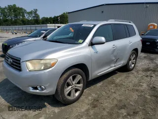 2008 Toyota Highlander Sport with VIN JTEES43A182072641, listed as a Copart auction lot 58899835 with 264,235 mi miles and Clean title. Bid and sale history available at DreamBid. Image 1.