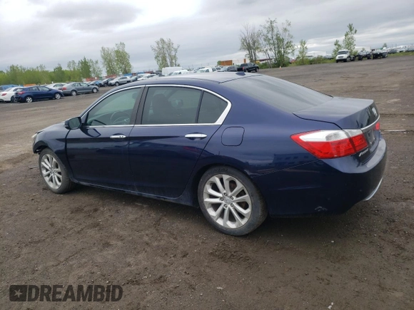 2014 Honda Accord Touring with VIN 1HGCR2F92EA800144, listed as a Copart auction lot 56185665 with 182,154 mi miles and Salvage title. Bid and sale history available at DreamBid. Image 2.