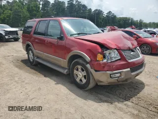 2004 Ford Expedition Eddie Bauer z VIN 1FMPU17LX4LB23782, wystawiony jako Copart lot #58600625 z przebiegiem 153 982 mil mil oraz Szkoda całkowita • Salvage title. Historia ofert i sprzedaży dostępna na DreamBid. Obrazek 4.