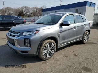 2021 Mitsubishi Outlander Sport ES with VIN JA4ARUAU1MU024562, listed as a Copart auction lot 47355835 with 60,631 mi miles and Salvage Title. Bid and sale history available at carsss.com. Image 1.