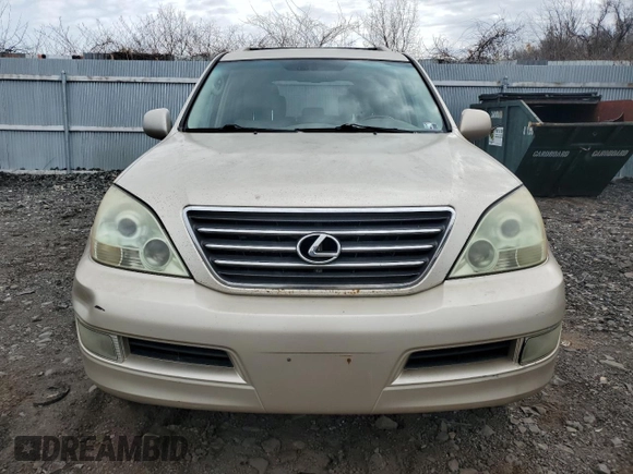 2008 Lexus GX 470 with VIN JTJBT20X280150385, listed as a Copart auction lot 47761745 with 177,758 mi miles and Clean Title. Bid and sale history available at carsss.com. Image 5.
