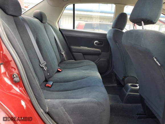 2010 Nissan Versa 1.8 S with VIN 3N1BC1AP2AL433022, listed as a Copart auction lot 86114384 with 180,689 mi miles and Salvage Title. Bid and sale history available at carsss.com. Image 10.