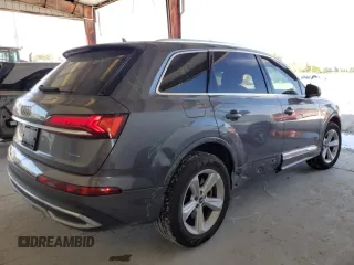 2021 Audi Q7 Premium with VIN WA1AJAF77MD029807, listed as a Copart auction lot 49939595 with 66,559 mi miles and Salvage title. Bid and sale history available at DreamBid. Image 3.