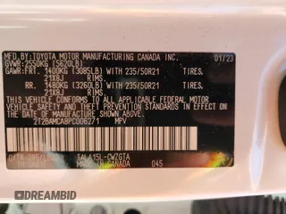 2023 Lexus RX 350 with VIN 2T2BAMCA8PC006271, listed as a Copart auction lot 50716235 with 24,899 mi miles and Salvage title. Bid and sale history available at DreamBid. Image 15.