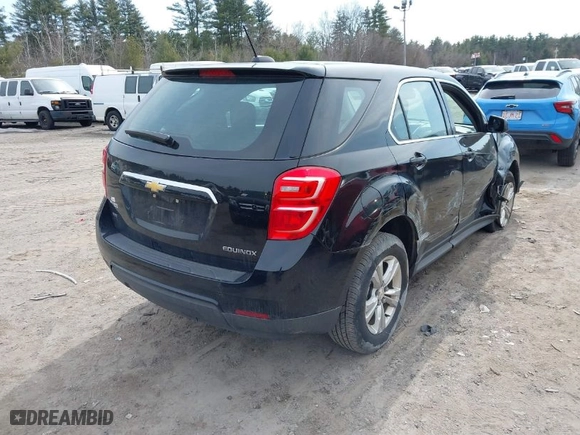 2016 Chevrolet Equinox LS with VIN 2GNFLEEK6G6332770, listed as a IAAI auction lot 41772674 with 126,618 mi miles. Bid and sale history available at carsss.com. Image 4.
