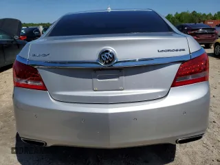 2014 Buick LaCrosse Leather with VIN 1G4GB5G30EF182725, listed as a Copart auction lot 52437685 with 89,906 mi miles and Salvage Title. Bid and sale history available at DreamBid. Image 6.