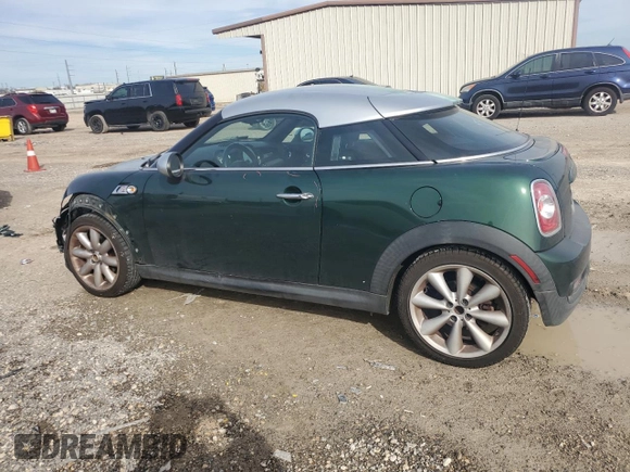 2012 MINI Coupe S z VIN WMWSX3C58CT465767, wystawiony jako Copart lot #88276985 z przebiegiem 113 023 mil mil oraz Szkoda całkowita • Salvage title. Historia ofert i sprzedaży dostępna na DreamBid. Obrazek 2.