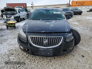 2012 Buick Regal Premium 1 with VIN 2G4GS5EK8C9112440, listed as a Copart auction lot 41832215 with 155,095 mi miles and Salvage Title. Bid and sale history available at carsss.com. Image 5.