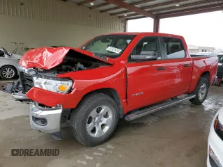 2023 Ram 1500 Big Horn with VIN 1C6RREFT5PN607317, listed as a Copart auction lot 50536285 with 47,491 mi miles and Salvage title. Bid and sale history available at DreamBid. Image 1.