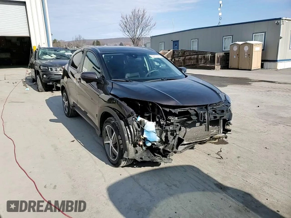 2021 Honda HR-V EX with VIN 3CZRU6H54MM726200, listed as a Copart auction lot 50917655 with 35,893 mi miles and Salvage Title. Bid and sale history available at carsss.com. Image 11.