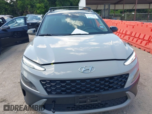 2023 Hyundai Kona SEL with VIN KM8K6CAB4PU008576, listed as a IAAI auction lot 42238107 with 40,248 mi miles and . Bid and sale history available at DreamBid. Image 12.