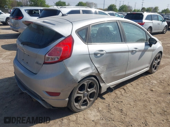 2015 Ford Fiesta ST with VIN 3FADP4GX9FM190724, listed as a IAAI auction lot 41858976 with 111,368 mi miles. Bid and sale history available at carsss.com. Image 4.