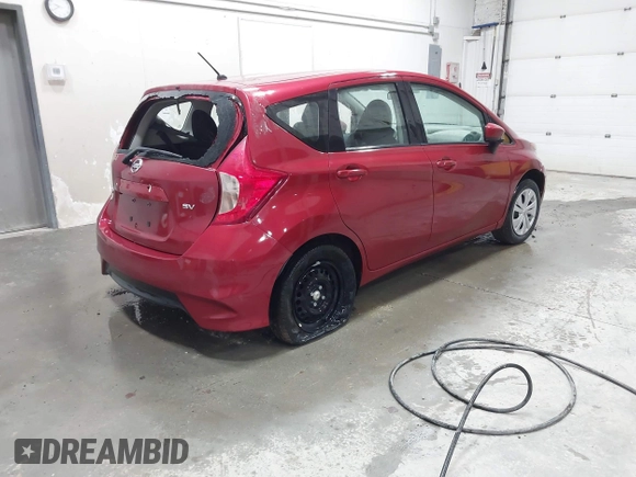 2019 Nissan Note SV with VIN 3N1CE2CP0KL360185, listed as a IAAI auction lot 41939935 with 40,559 mi miles and . Bid and sale history available at DreamBid. Image 4.