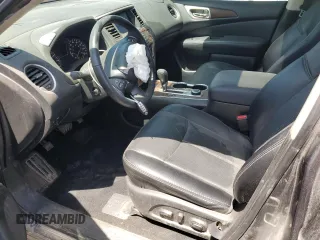 2020 Nissan Pathfinder Platinum with VIN 5N1DR2DM0LC634911, listed as a Copart auction lot 50575835 with 80,597 mi miles and Salvage title. Bid and sale history available at DreamBid. Image 7.